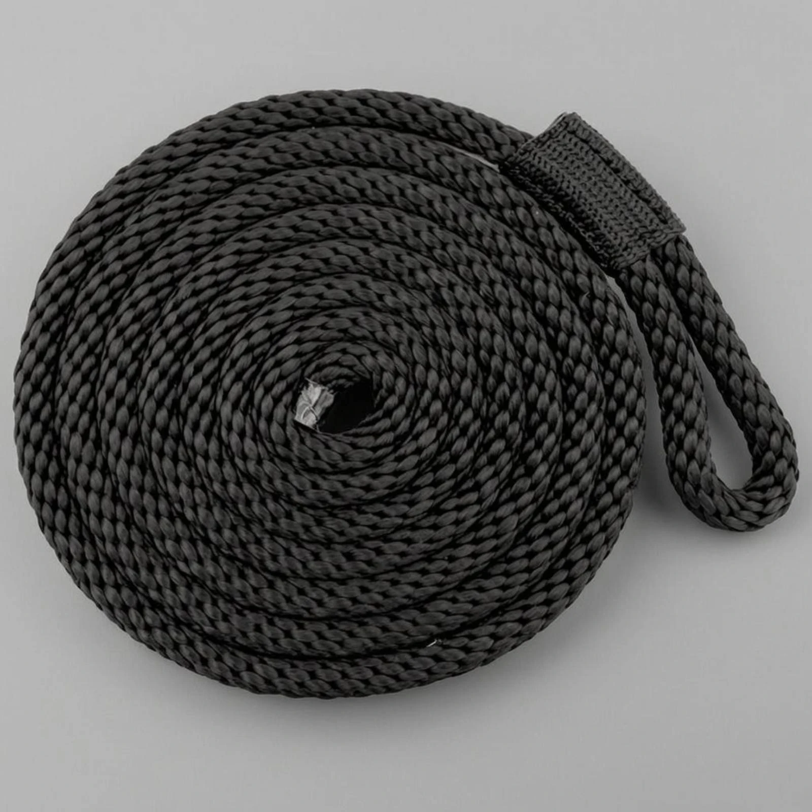 Double-Braided Nylon Rope Heat-Treated End Spliced-Eye Rope Line Reinforcement Wrap Tie-down Multi Purpose