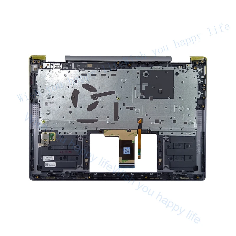 LL 5CB1N96877 Palmrest Case w/ US Backlit Keyboard FP For Yoga 7 2-in-1 14AHP9 83DK
