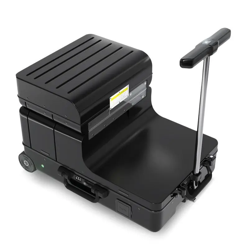 Elektrische koffer rijden, oplaadbaar model.