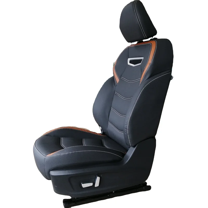 Hot Selling Premium PU Leather Racing Style Power Seats Sliding & Reclining Conversion Interior Tuning for Driver Passenger