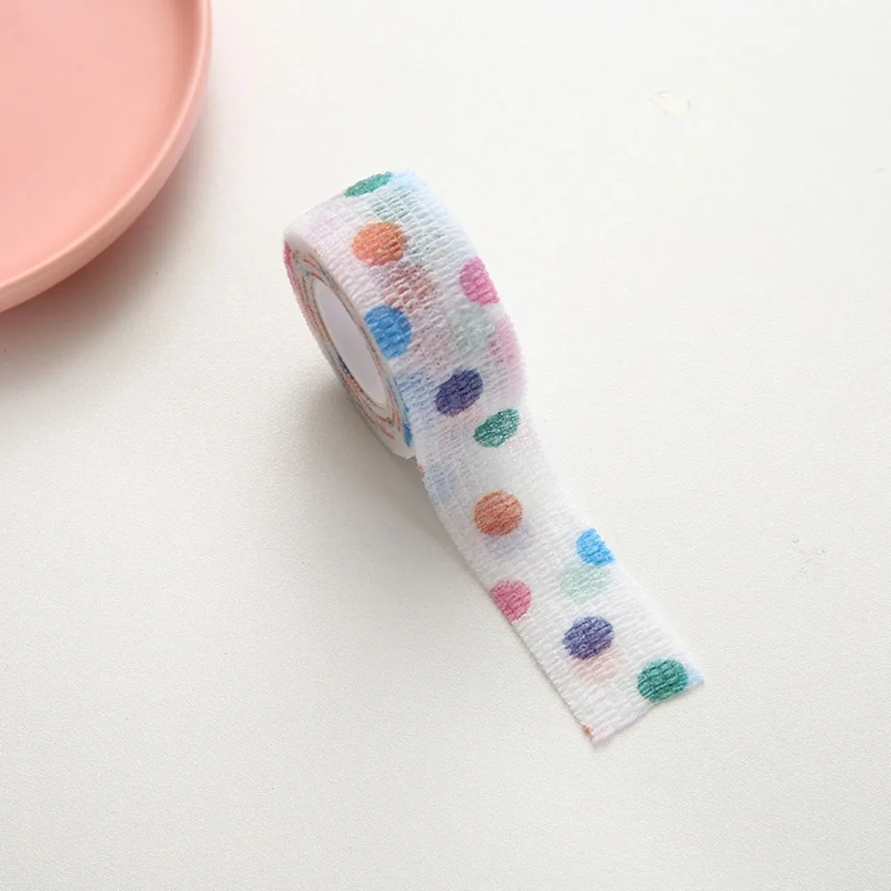 Finger Protection Student Finger Bandage Self-adhesive Elastic Finger Protection Tape Anti-cocoon Cartoon Cute Finger Tape
