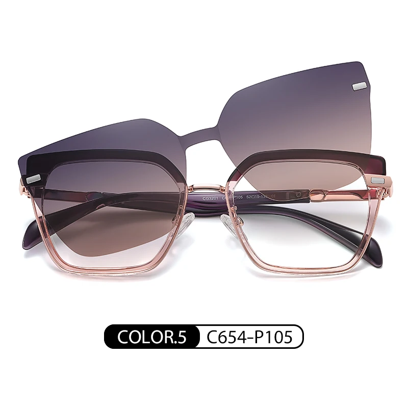 Ceofy Women Cat Eye Glasses Frame Vintage Polarized Sunglasses Optical Brand Designer Optical Prescription Myopia Eyeglasses