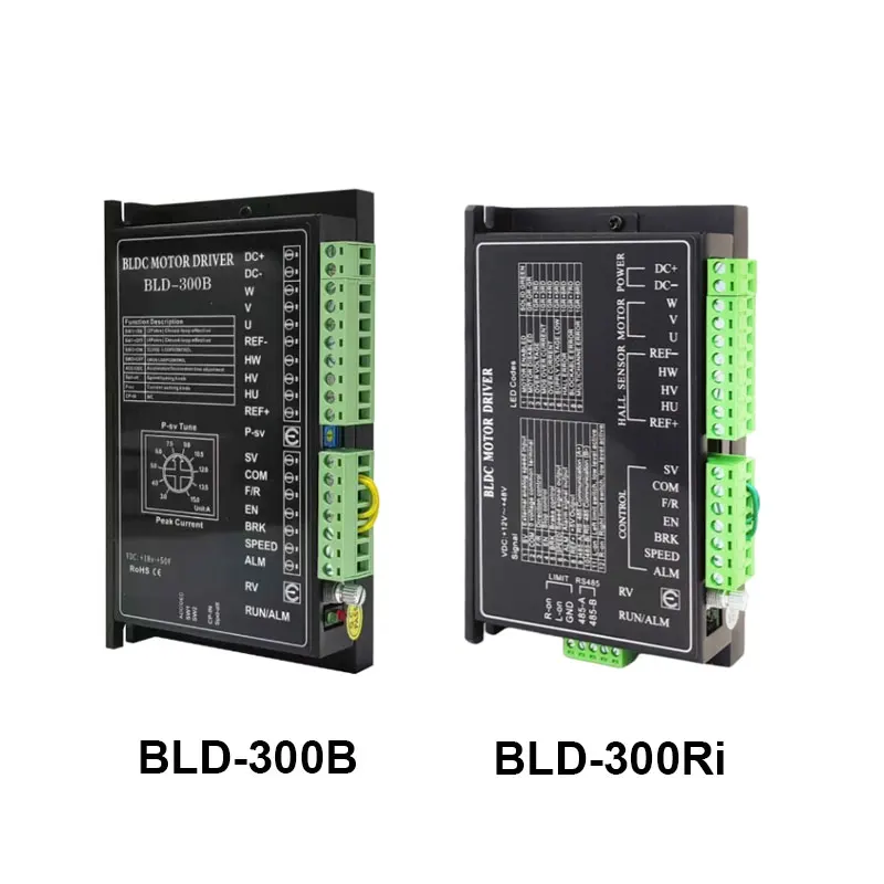 24V 60W/100W/150W/210W DC Three Phase Brushless Motor 3000rpm With Hall and Driver Set 57BL 0-5V/PWM Speed Controller