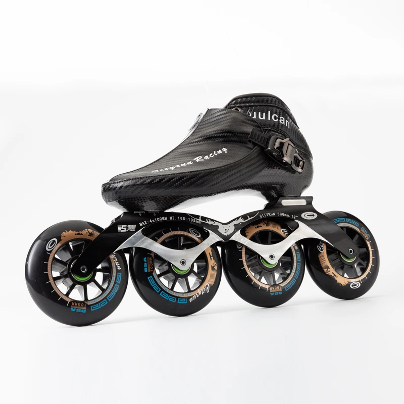 Cityrun Speed Patins Em Linha De Fibra De Carbono Patins De Competição Profissional 4 Rodas Patinação De Corrida Patines Semelhante Powerslide