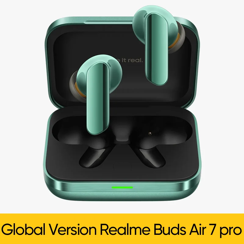 Global Version realme Buds Air 7 Pro 53dB Active Noise Cancelling True Wireless Earphone 48Hour Battery Bluetooth 5.4 Headphone