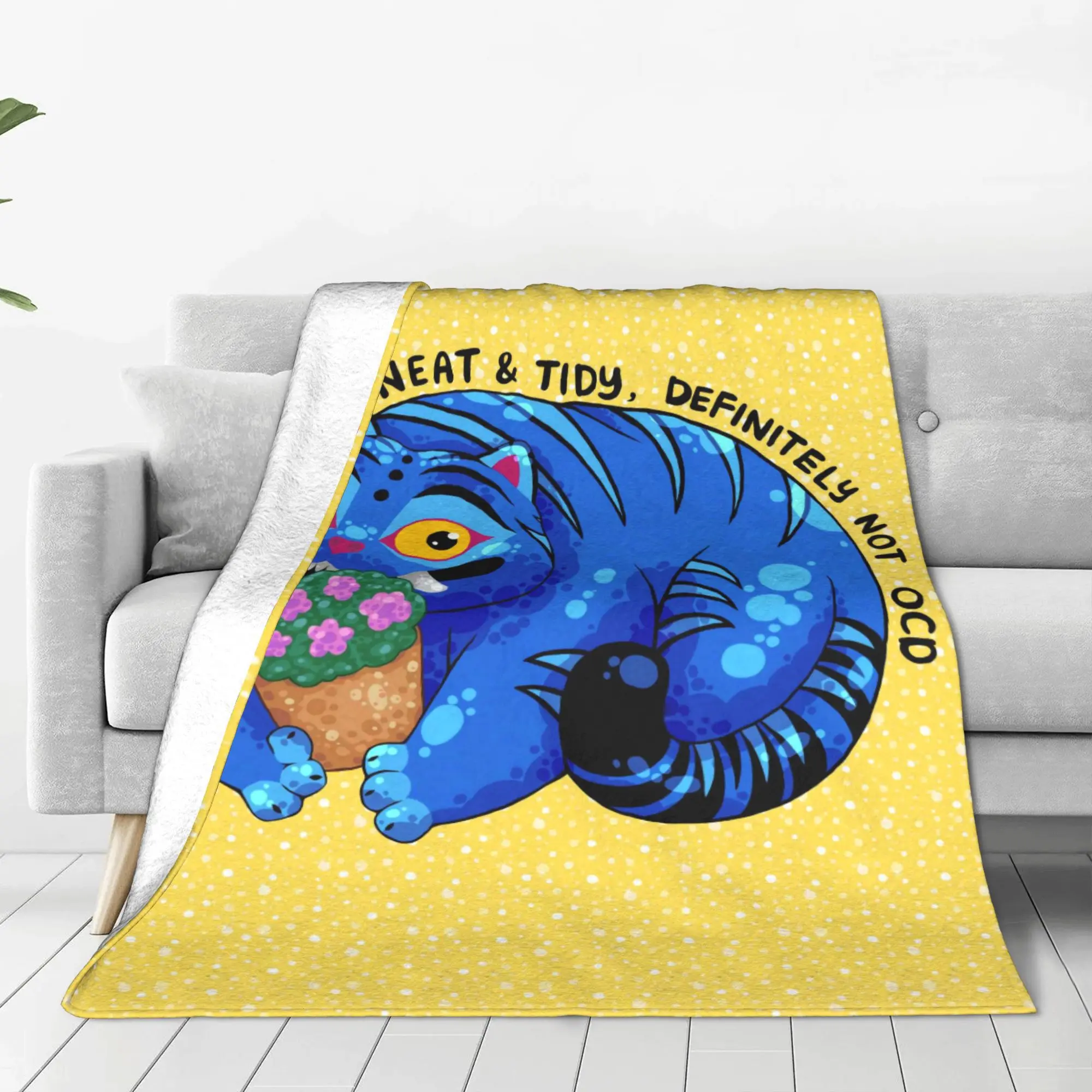

Kpop Demon Hunters Derpy Tiger фланелевое одеяло зимнее теплое мягкое одеяло для детской гостиной графическое покрывало покрывало