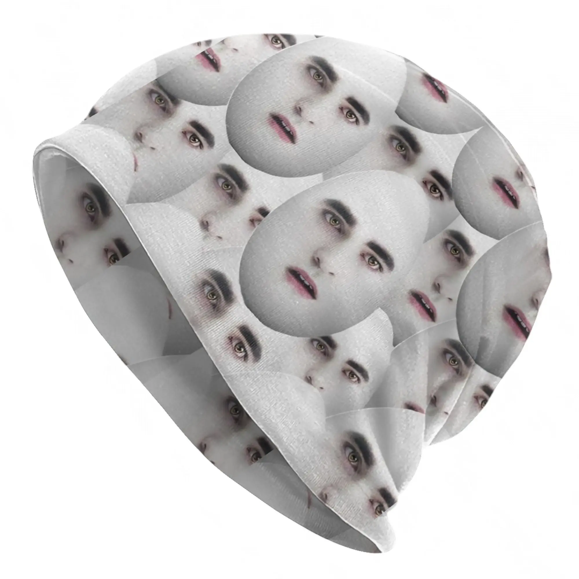 Funny Eggward Meme  Skullies Beanies Hats Twilight Edward Cullen Casual Unisex Outdoor Caps Warm Dual-use Bonnet Hat