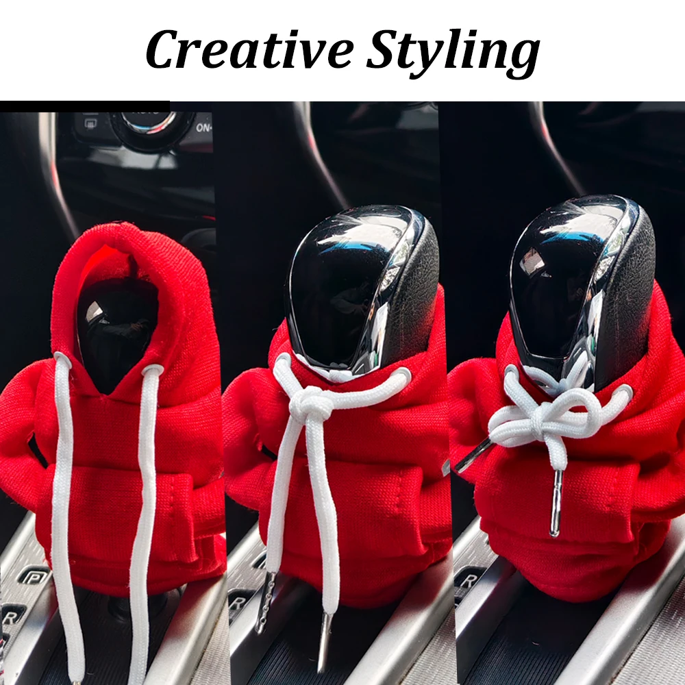 غطاء غبار ناقل الحركة على شكل غطاء محرك السيارة، غطاء مقبض تروس السيارة الأنيق، لوازم الديكور الداخلي، هدايا العيد