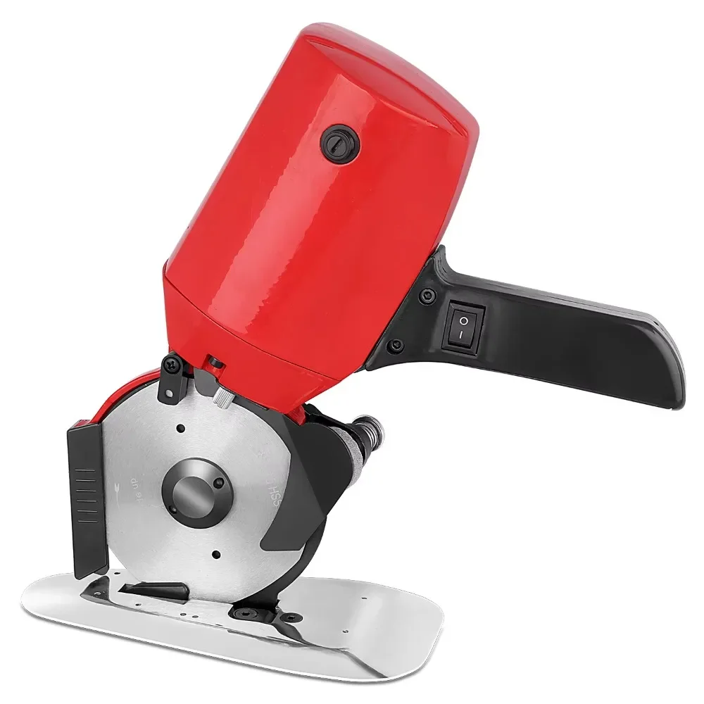 High Efficiency Semi-Automatic Round Blade Industrial Sewing Machine Parts Fabric Cutter  Rotary Shears Woolen Trimming