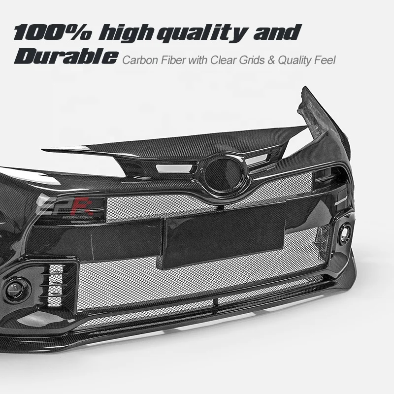 Suitable For 19-22 Model Toyota Corolla Auris Front Bumper E210 Sedan Hatchback GR Type High-Quality Carbon Fiber view 6