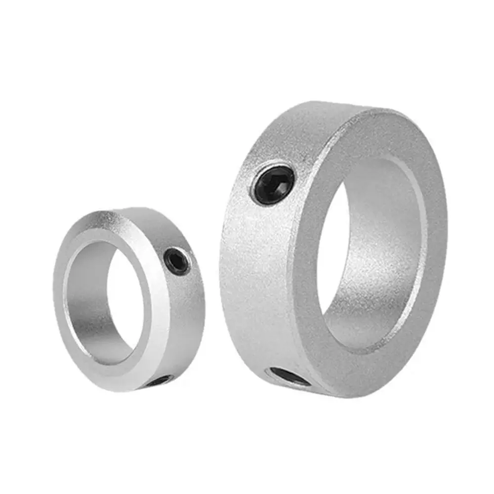 Стопорный винт воротника вала Фиксированные стопорные концевые кольца Зажим Стопорное кольцо воротника Локатор стопорного кольца с винтами диаметром 6-30 мм