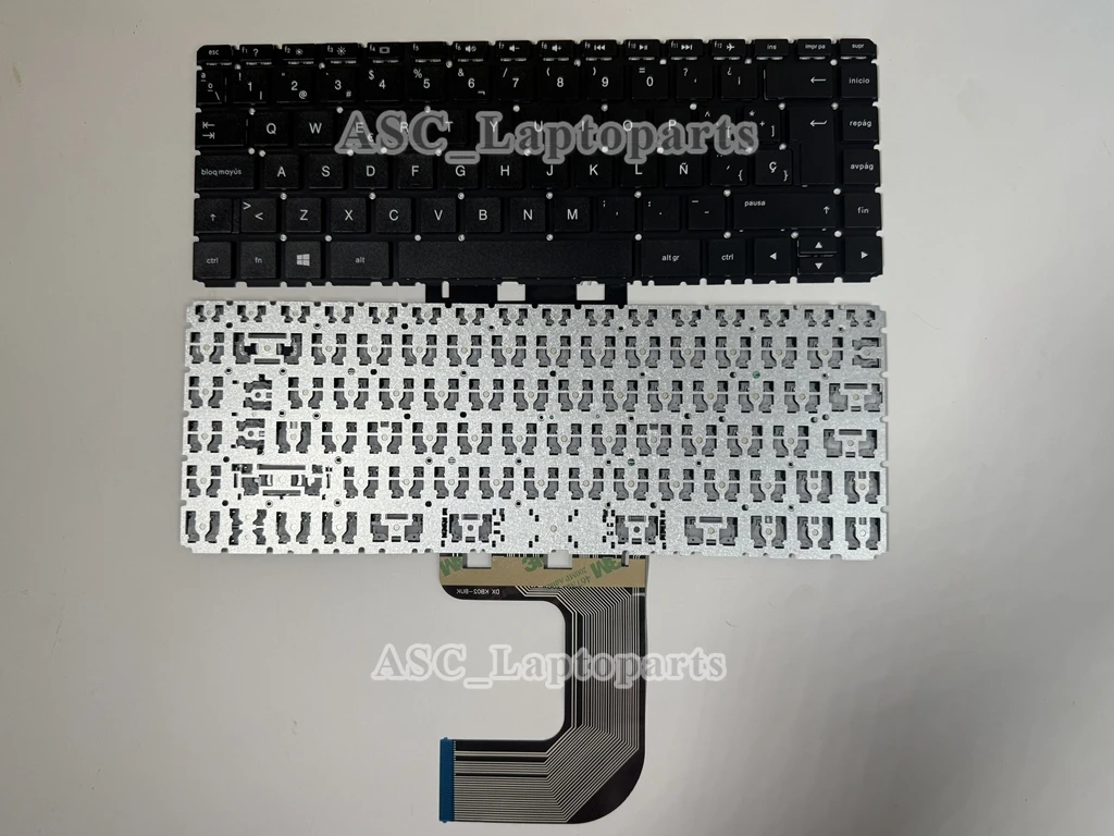

New Spanish Keyboard for HP 14-AC 14-AF 14-AQ 14-DF 14-AM TPN-I119 , 240 246 G3 G4 , 245 G4 , 240 245 246 G5 , 340 G2 Black