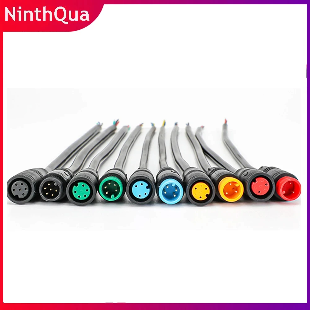 1 مجموعة M8 2 3 4 5 6 دبوس دراجة كهربائية بعقب مشترك موصل قابس الأسلاك خط سكوتر كابل فرامل يد إشارة توصيل الاستشعار 20 سنتيمتر