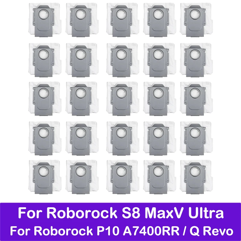 Staubbeutel für Roborock S8 MaxV Ultra / P10 A7400RR / Q Revo / Qrevo Pro / Qrevo MaxV / Qrevo S / Qrevo Plus Roboterstaubsauger Zubehör