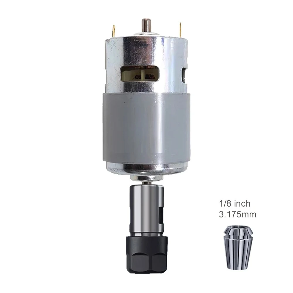 AR-775 AR-795 AR-895 150W/200W/288W CNC Spindle Motor with 5mm ER11 Collet DC12V 12000RPM for 3018 Series CNC Router