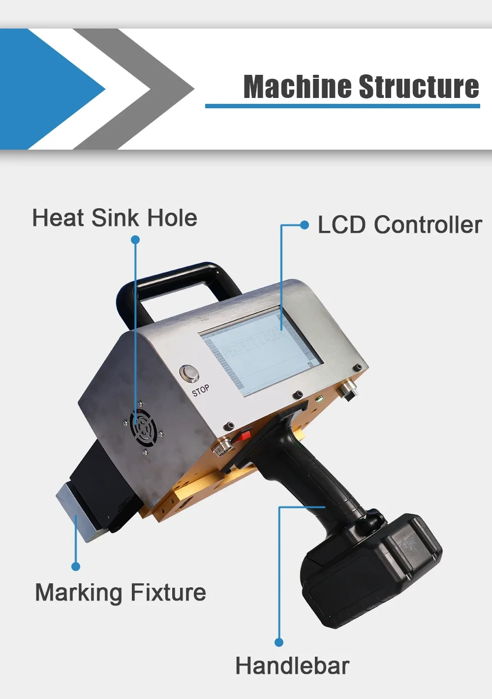 Perfect Laser Mini Portable Electric Dot Peen Marking Machine Price for Nameplate Metal Digital Serial Numbers Engraving