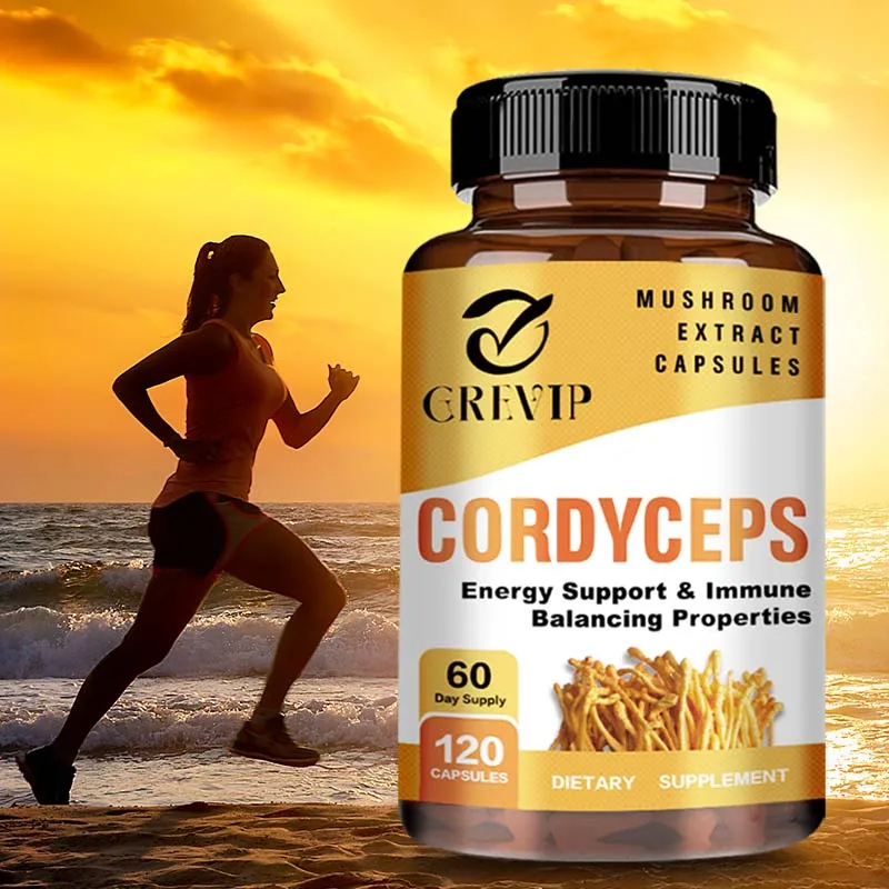 

Капсулы Cordyceps Mushroom — это способствует функцию мозга, помогает улучшить память и внимание, снимает стресс и улучшает настроение.