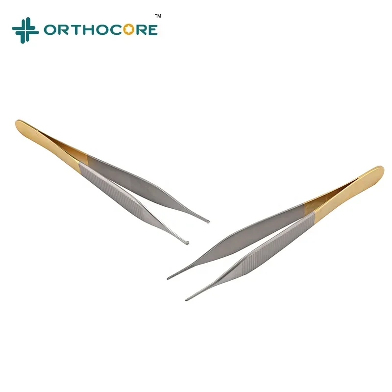 Adson forceps, soft tissue instruments, veterinary  instruments