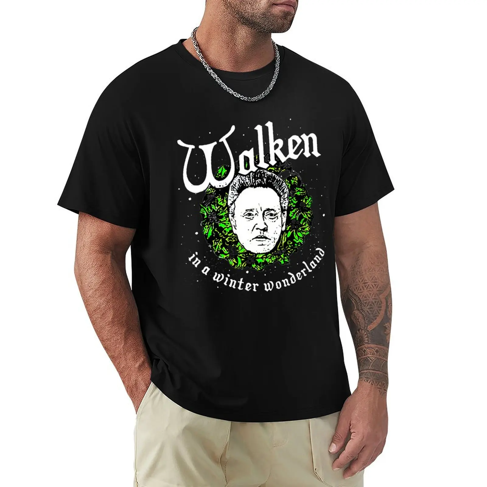 

Walken in a winter wonderland T-Shirt tees vintage shirts graphic tee heavy weight t shirts for men