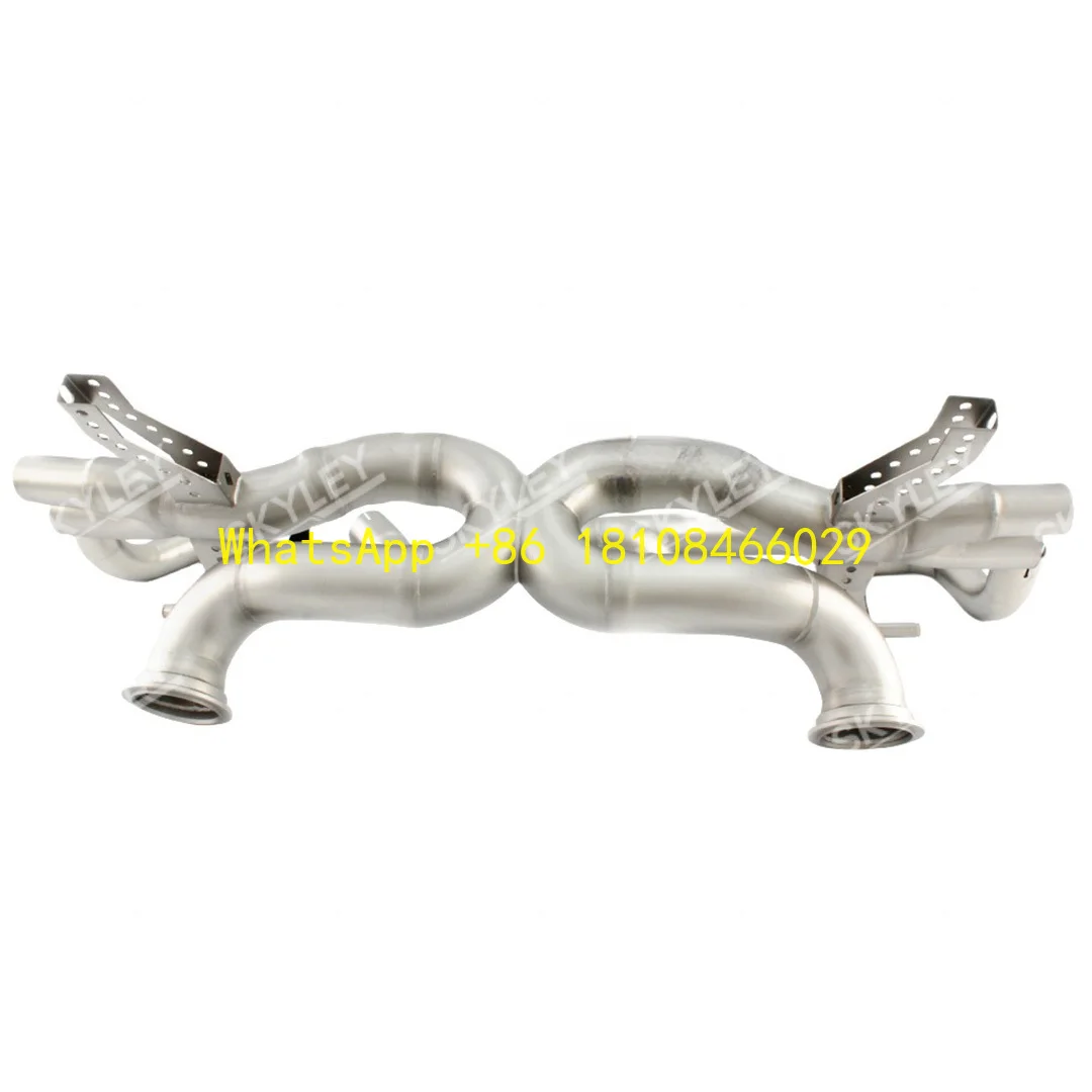 

Выхлопная система из нержавеющей стали Valvetronic Catback для выхлопной системы Lamborghini Huracan Lp610-4 золотого цвета