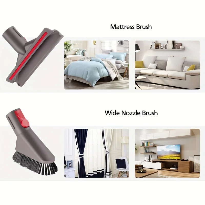 Set di accessori per kit di attrezzi con tubo di prolunga per aspirapolvere senza fili V15 V11 V10 V7 V8