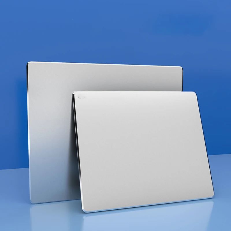 Podkładka pod mysz ze stopu aluminium Duża, antypoślizgowa, wodoodporna, lekka i trwała podkładka pod mysz do notebooka Premium ze zszytymi krawędziami — zdjęcie produktu 4
