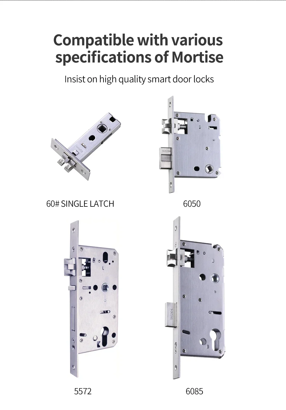 Serrure de porte biométrique extérieure intelligente, étanche, lecteur d'empreintes digitales, serrures de porte sans clé, électronique, application TTLock en aluminium