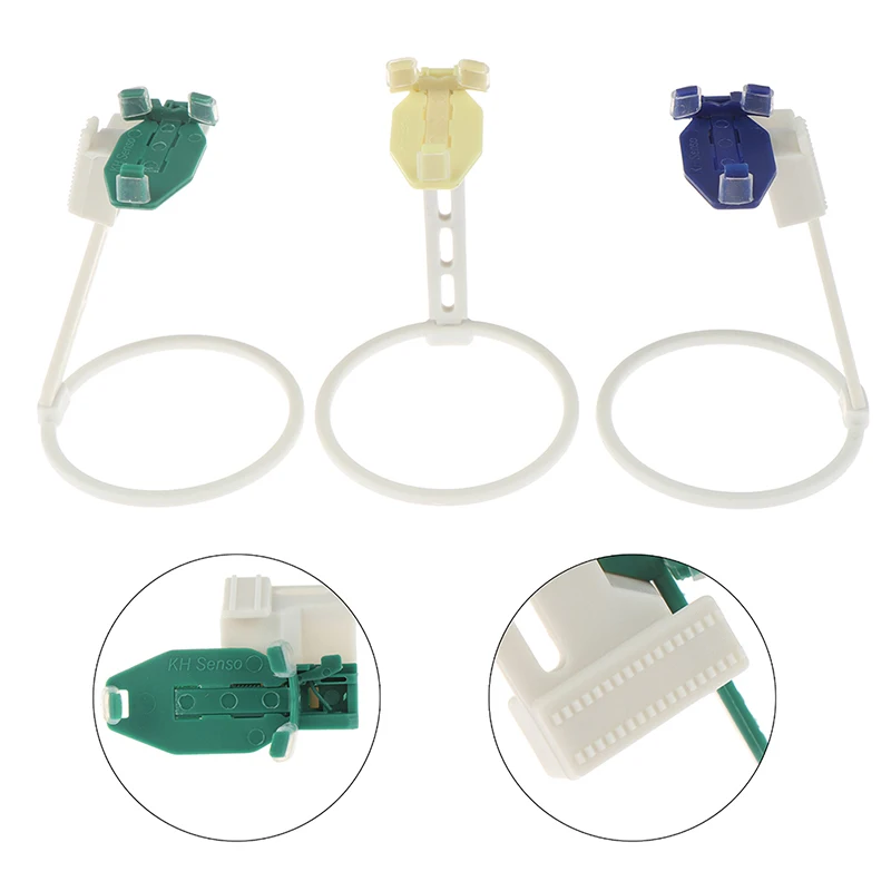 Soporte posicionador de Sensor Digital de película de rayos X Dental, plástico, 3 piezas