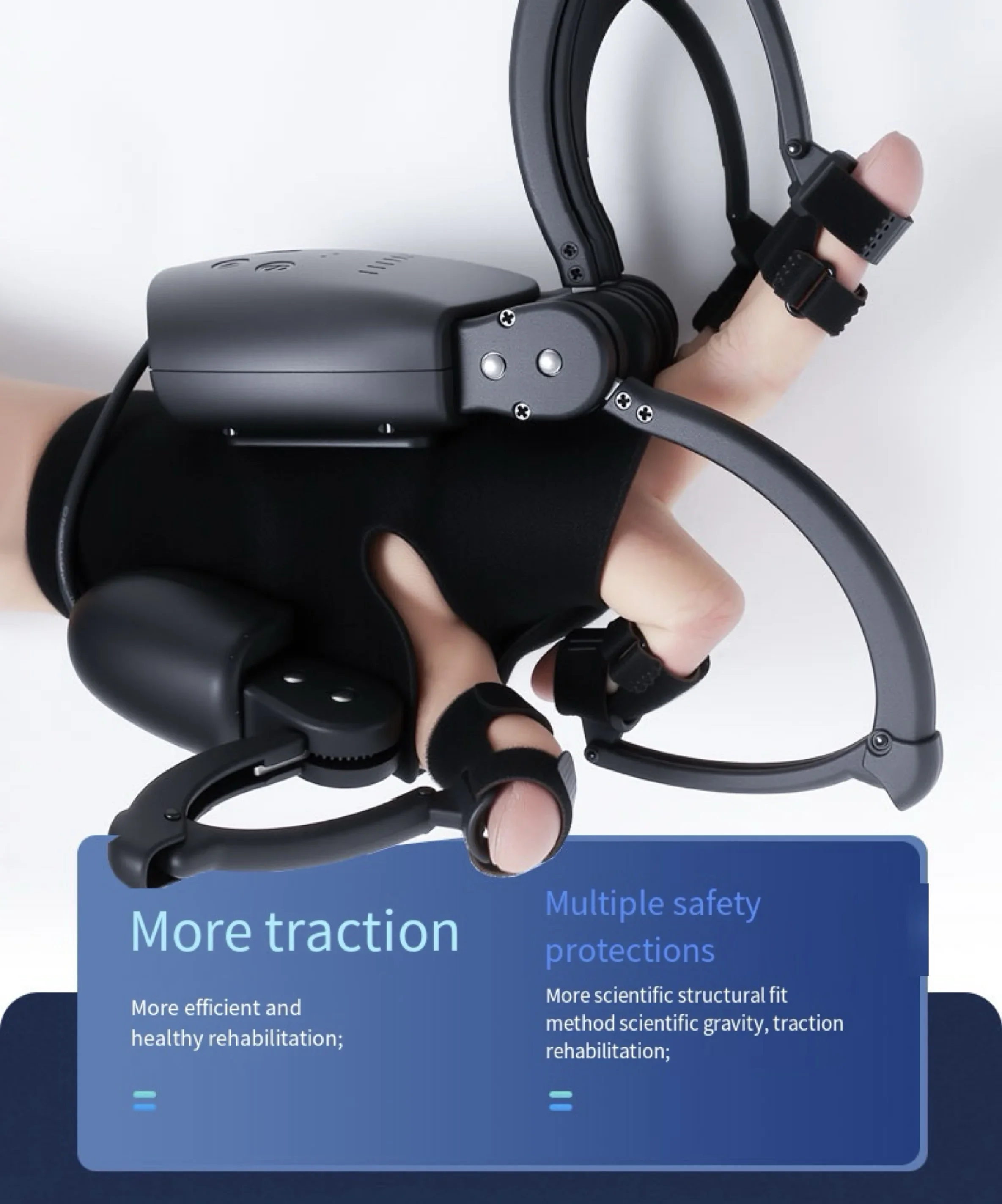 Picture 5: Customizable Electric Motor Power Training Safe Efficient Multiple Intelligent Modes Robotic Arm Exoskeleton Rehabilitation