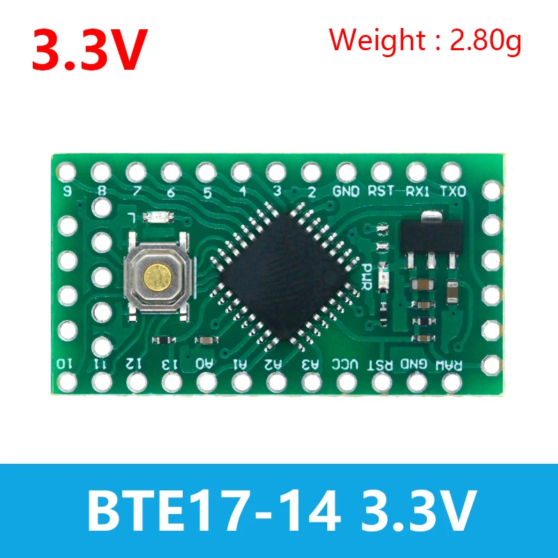 LGT8F328P LQFP32 MiniEVB 3.3V / 5V Replaces Pro Mini ATMEGA328P Fully Compatible For Arduino USE HT42B534-1 Driver
