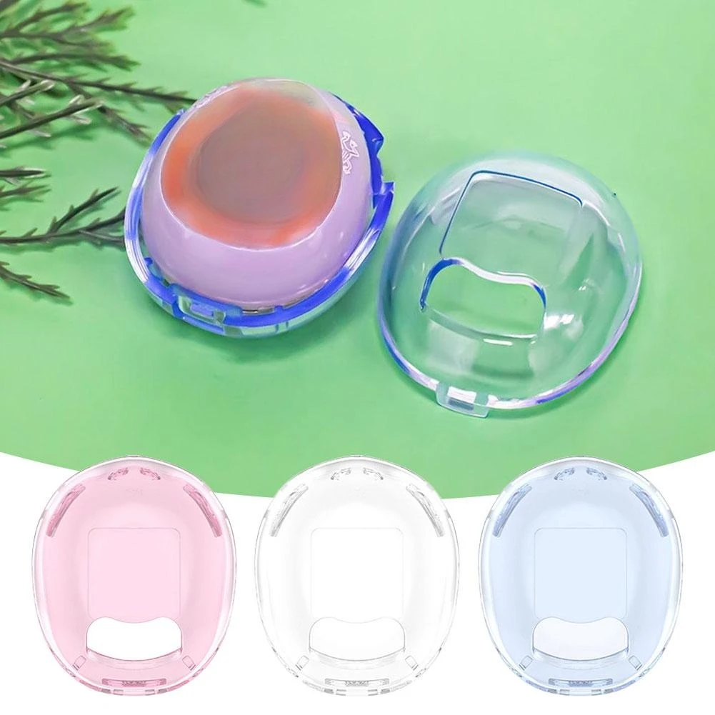 Transparent Protective Case Dustproof Anti-Scratch Hard Shell Full Coverage Crystal PC Clear Cover for Tamagotchi Nano