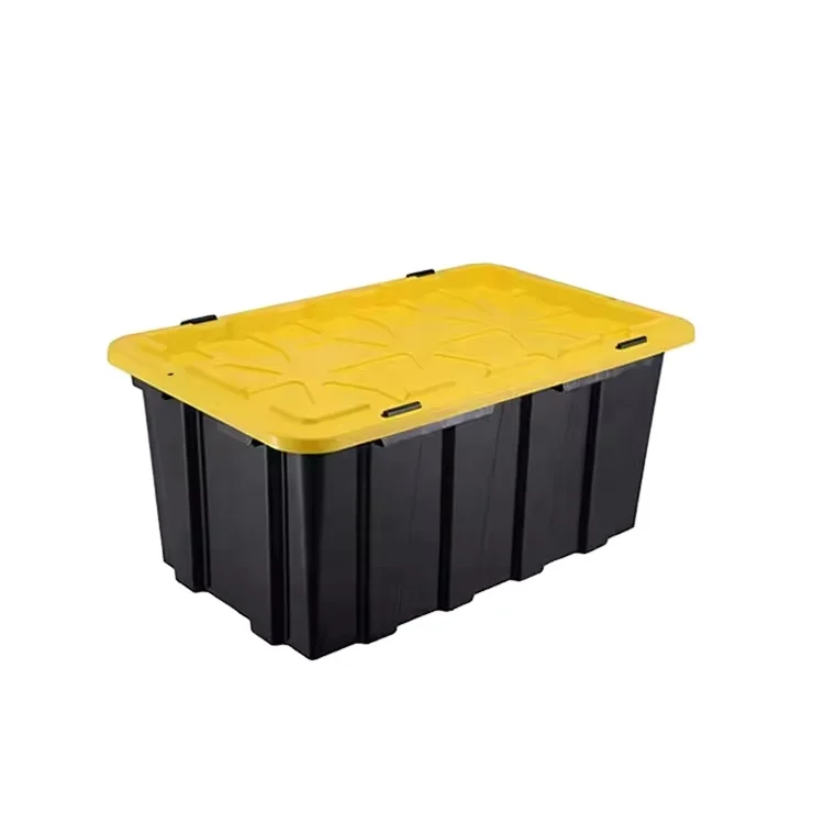 Large Capacity Multifunctional 200L Plastic Storage Boxes Outdoor Camping Stackable Nesting Plastic Crates