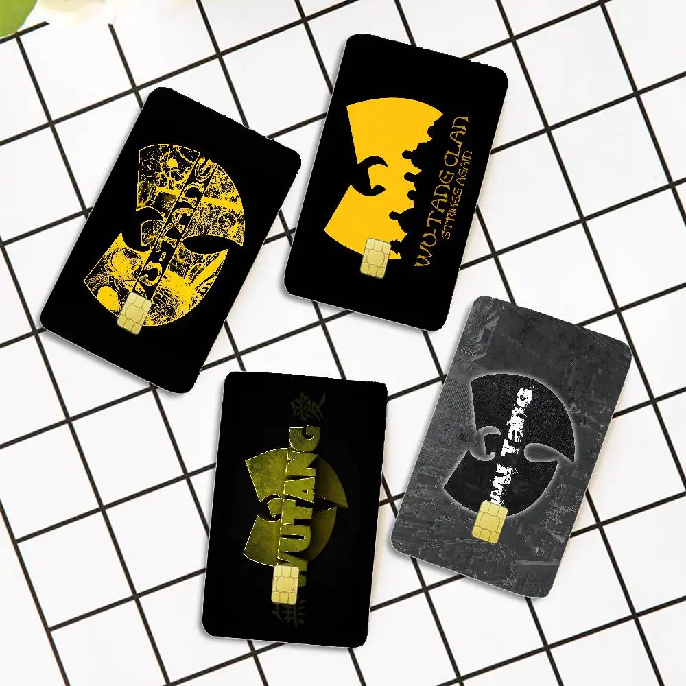 Singer Wu T-Tang C-Clan Game Film Cover Sticker Case for Small Chip Credit Debit Card Front Side