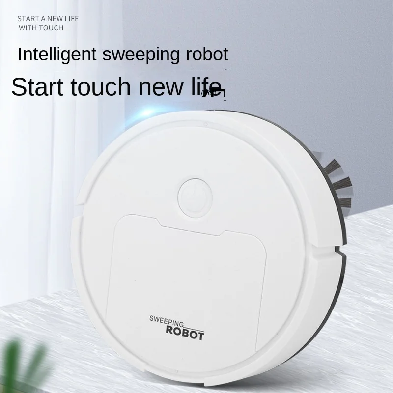 New Intelligent Sweeping Robot Household Mini Intelligent Sweeping Robot Sweeping Dragging Suction AllinOne Machine