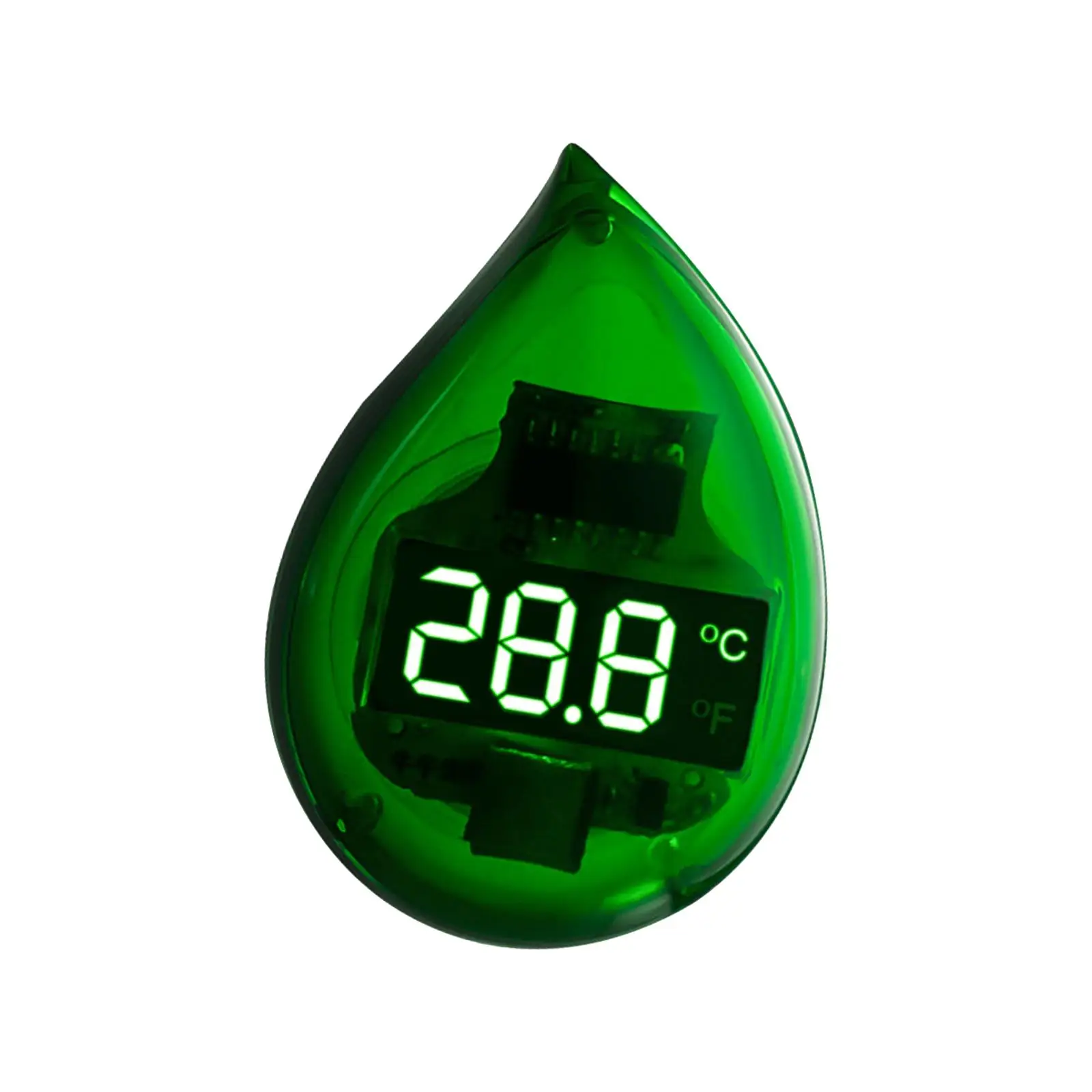 Small Aquarium Thermometer Digital LED Display Fahrenheit And Celsius Scale Fish