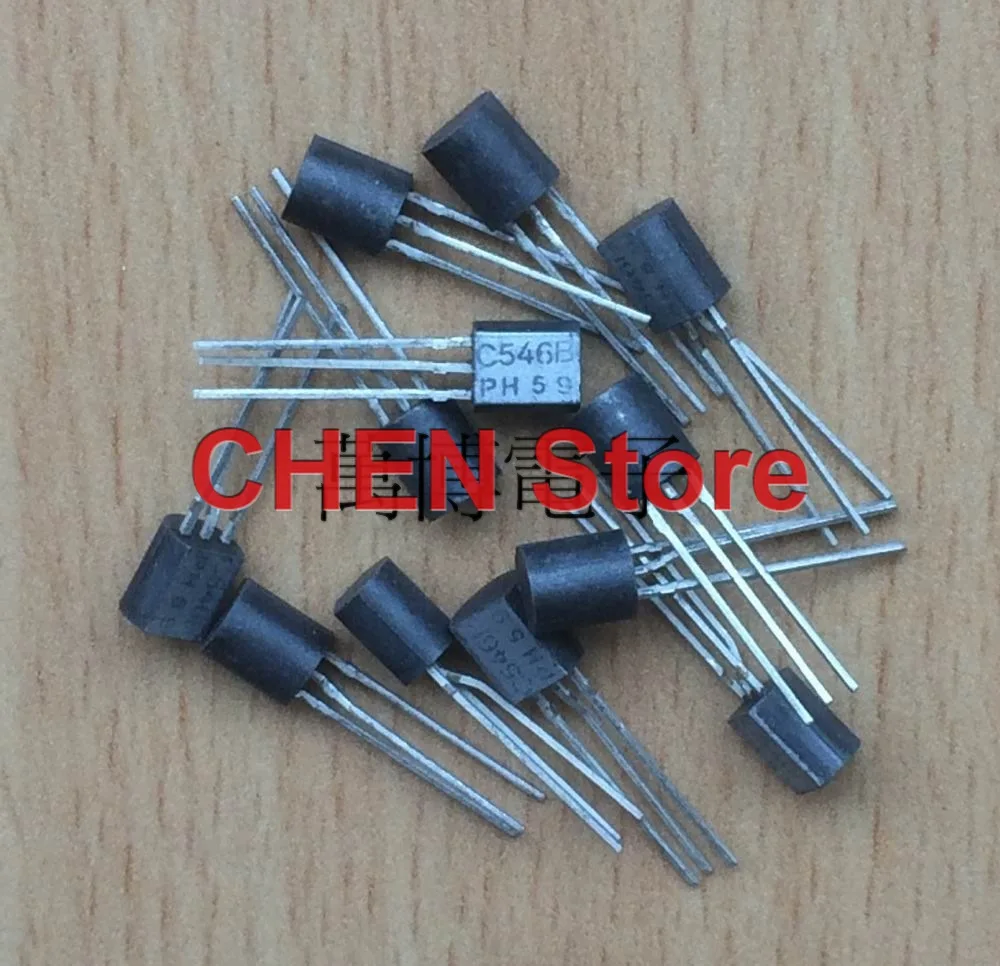 

10pcs PH BC546B to-92 transistor BC546 Audio Power Amplifier Triode C546B C546 PHI BC