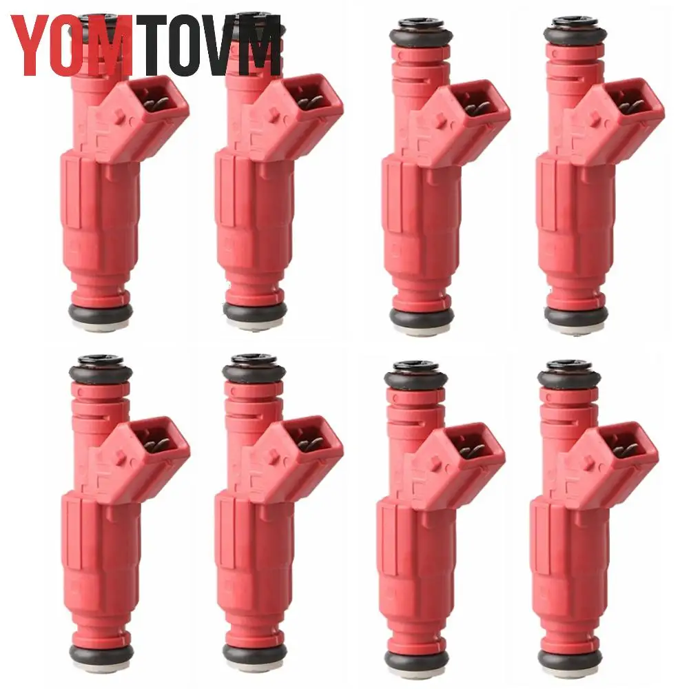 

8pcs Fuel Injectors M-9593-BB302 0280150945 For Chevy Corvette Camaro V8's Pontiac Firebird For Ford Mustang GT LX Cobra V8