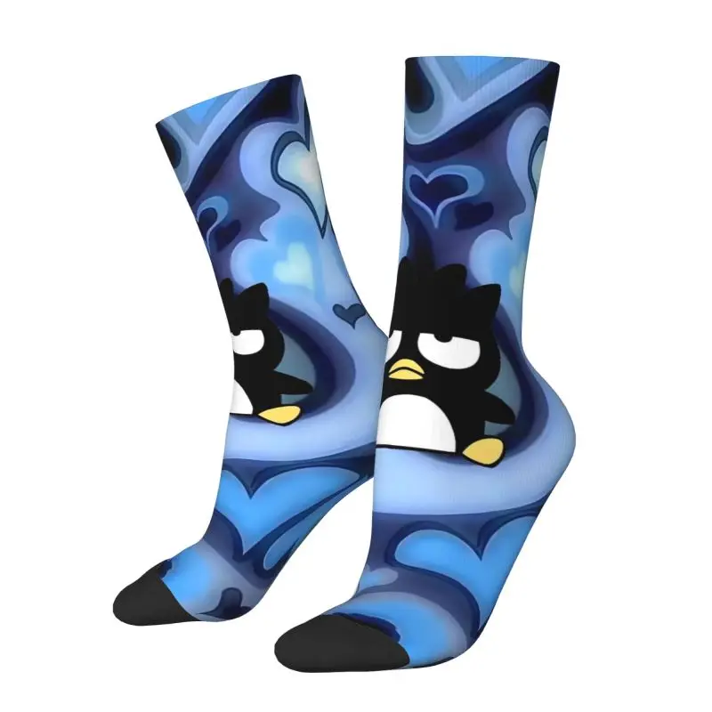 

Custom Cool Men's BADBADTZ-MARU Anime Dress Socks Unisex Comfortable Warm 3D Printing Crew Socks