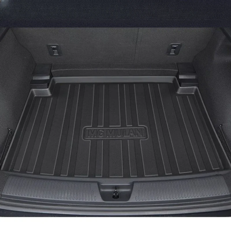 For MG4 EV Mulan 2022 2023 2024 Accessories Waterproof Car Rear Trunk Mat Floor Tray Boot Liner Carpet Protective Auto Stickers