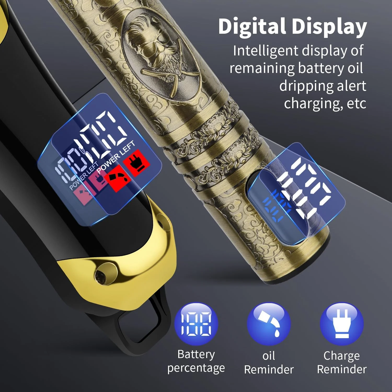 ماكينة قص الشعر الاحترافية وماكينة حلاقة لاسلكية للرجال، مجموعة ماكينة تشذيب قابلة لإعادة الشحن ومجموعة أدوات العناية بالوجه والأذن والأنف