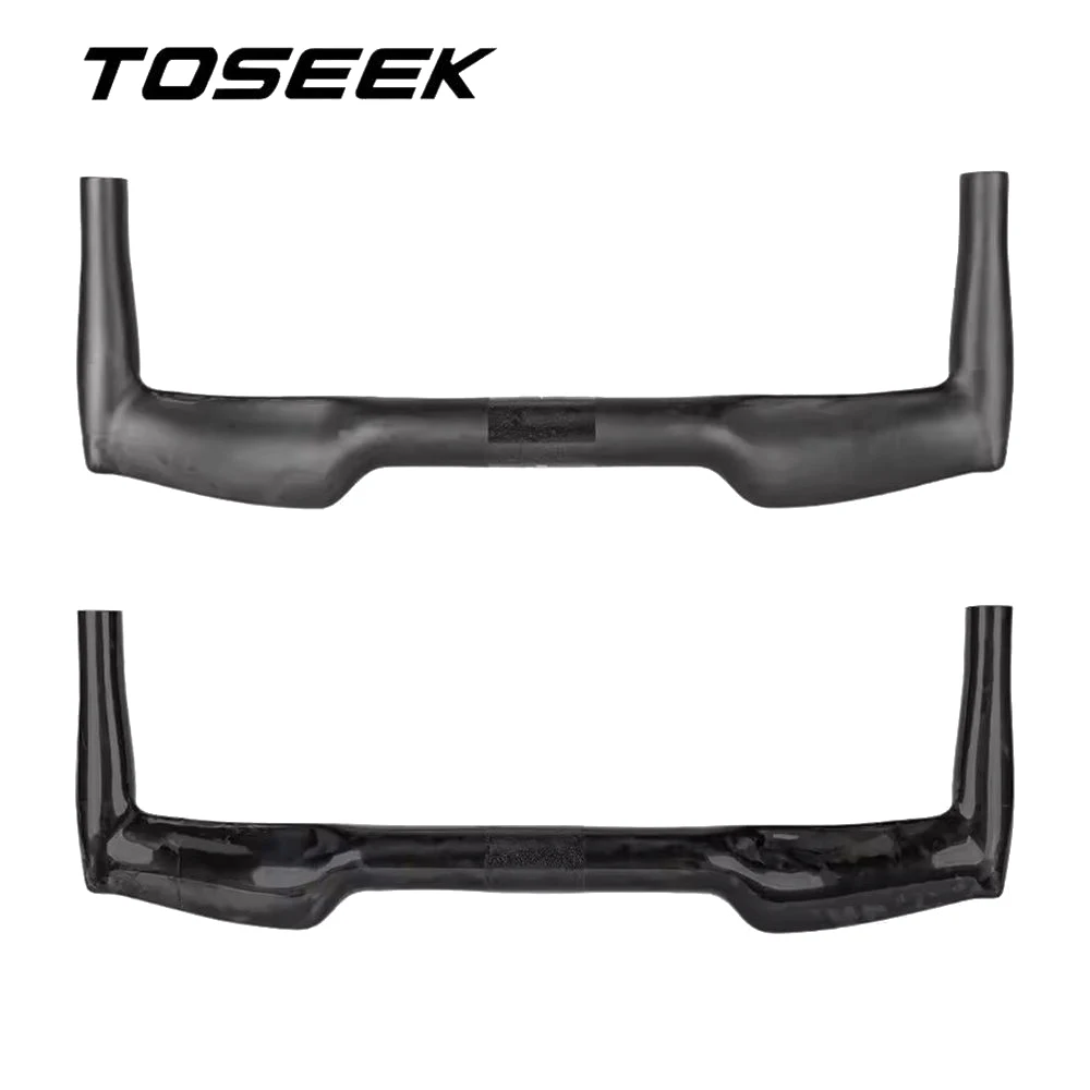 

TOSEEK UD Carbon Fiber Bike TT Handlebar TT Bicycle Handle bar Triathlon Time Trial Bars 400/420/440mm NO LOGO Glossy or Matte