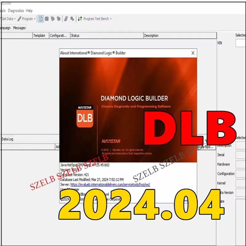 NED 2024.06 DLB 2024.04 تشخيص المحرك Navistar Diamond Logic Builder + ملفات الكراك + ServiceMaxx J1939 + تركيب مجاني #2