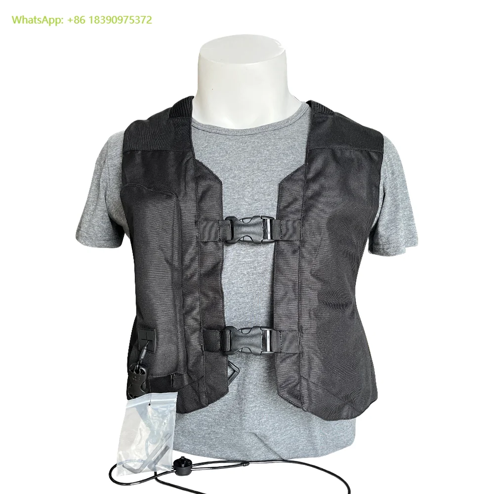 

R&U Customized Durable Nylon and Spandex Outdoor Equestrian Anti-injury protection Horse Riding Wear Equestrian airbag Vest