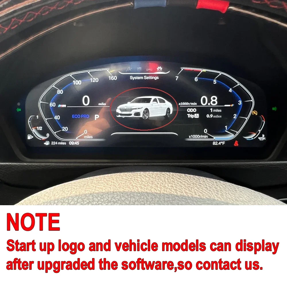 11inch Digital Instrument Gauge Cluster For BMW X1 E84 2009-2015 LCD Cockpit Speedometer Dashboard Panel odometer Tachometer