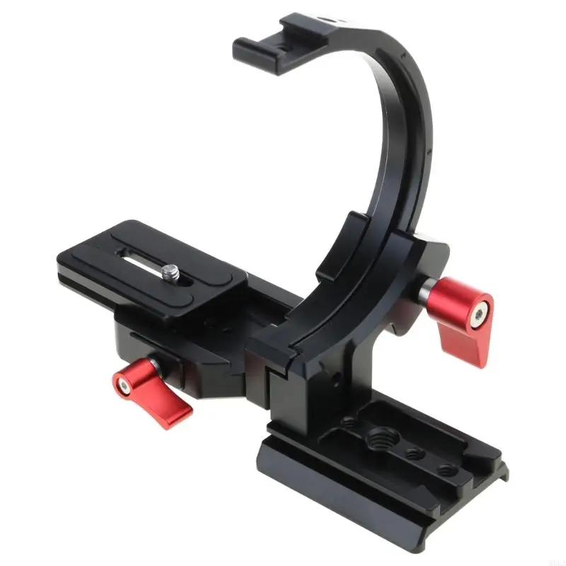 

Aluminum Alloy Camera Mount Stand Semi Rings Quick Rotary Unobstructed Vertical Horizontal Photography Bracket