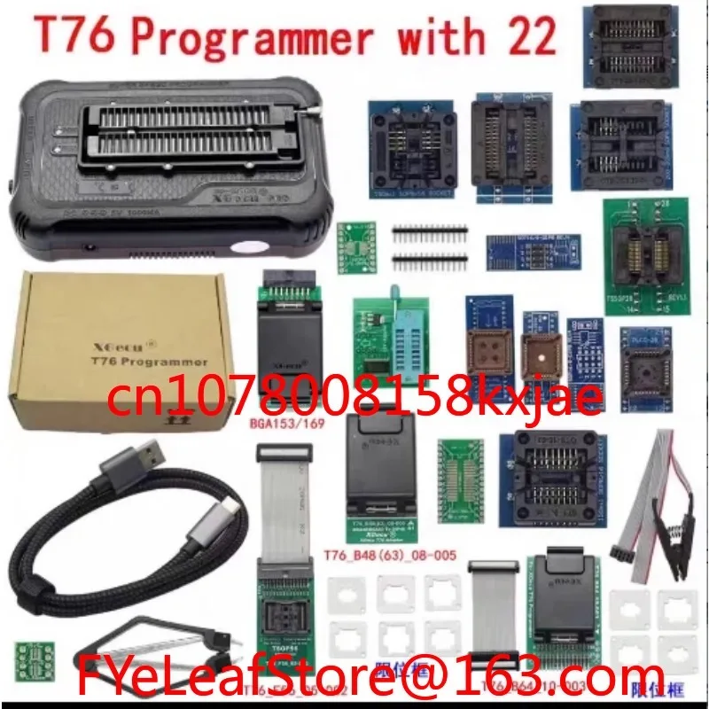 T76 Universal USB Programmer NAND NOR EMMC BGA Notebook Motherboard Navigation LCD