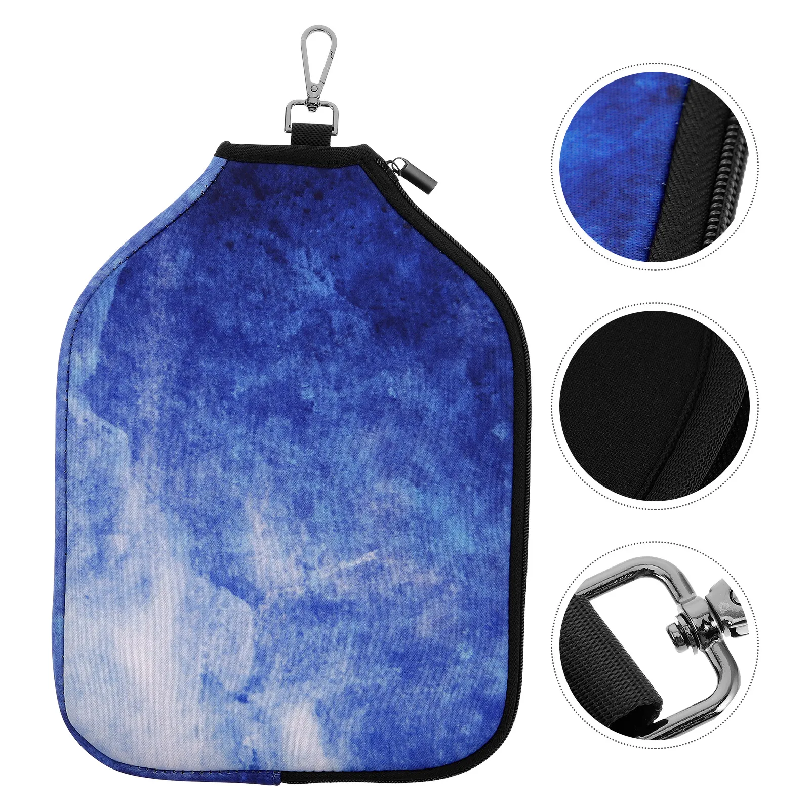 

1pcs Paddle Cover Durable Neoprene Sleeve Waterproof Table Tennis Bat Protector Lightweight Storage Bag