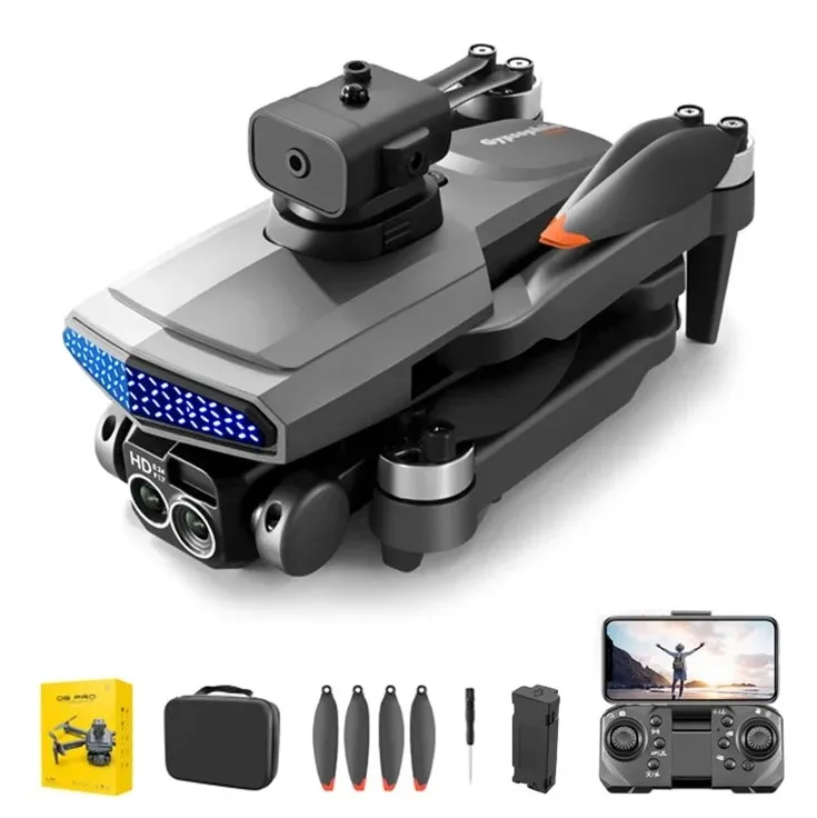 New D6 Pro Brushless Drone HD Dual ESC Camera Obstacle Avoidance Optical Flow Foldable Quadcopter Drones