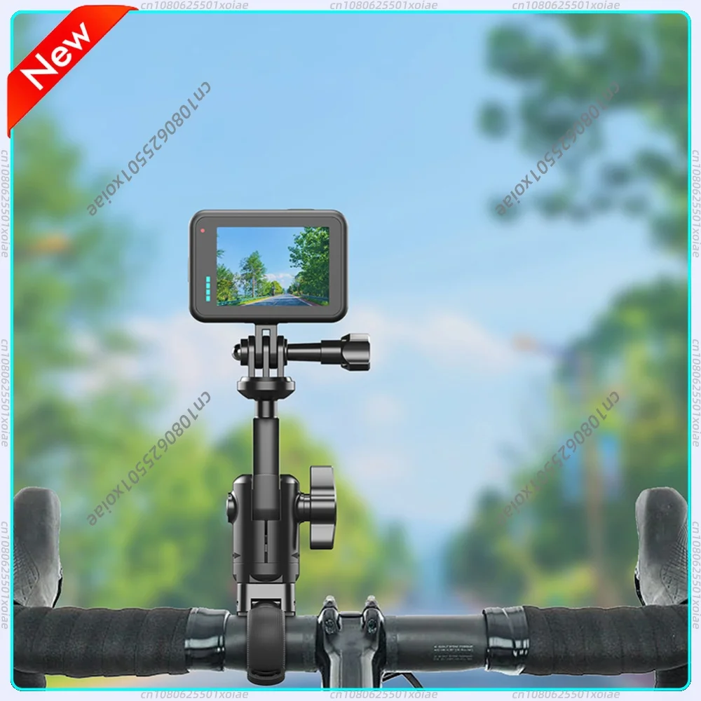 Motorcycle Bicycle Holder Handlebar Mirror Mount Bracket for Insta 360 X2 X3 X4 Go Pro 12 11 10 Action Camera Accessories