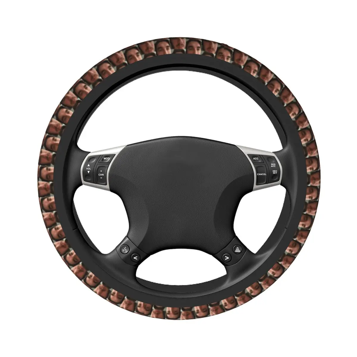 Jschlatt Car Steering Wheel Cover 38cm Universal Auto Steering Wheel Protector Fashion Car-styling Steering-Wheel Accessories